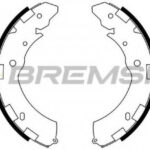 GF0833 BREMSI комплект тормозных колодок