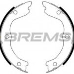 GF0870 BREMSI комплект тормозных колодок