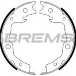 GF0876 BREMSI комплект тормозных колодок