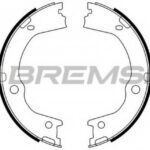 GF0898 BREMSI комплект тормозных колодок