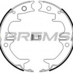 GF0962 BREMSI комплект тормозных колодок
