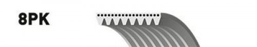 8PK1475 GATES ремінь