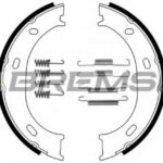GF03061 BREMSI комплект тормозных колодок