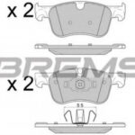 BP3597 BREMSI комплект тормозных колодок