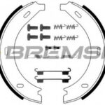 GF03051 BREMSI комплект тормозных колодок