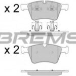 BP3590 BREMSI комплект тормозных колодок